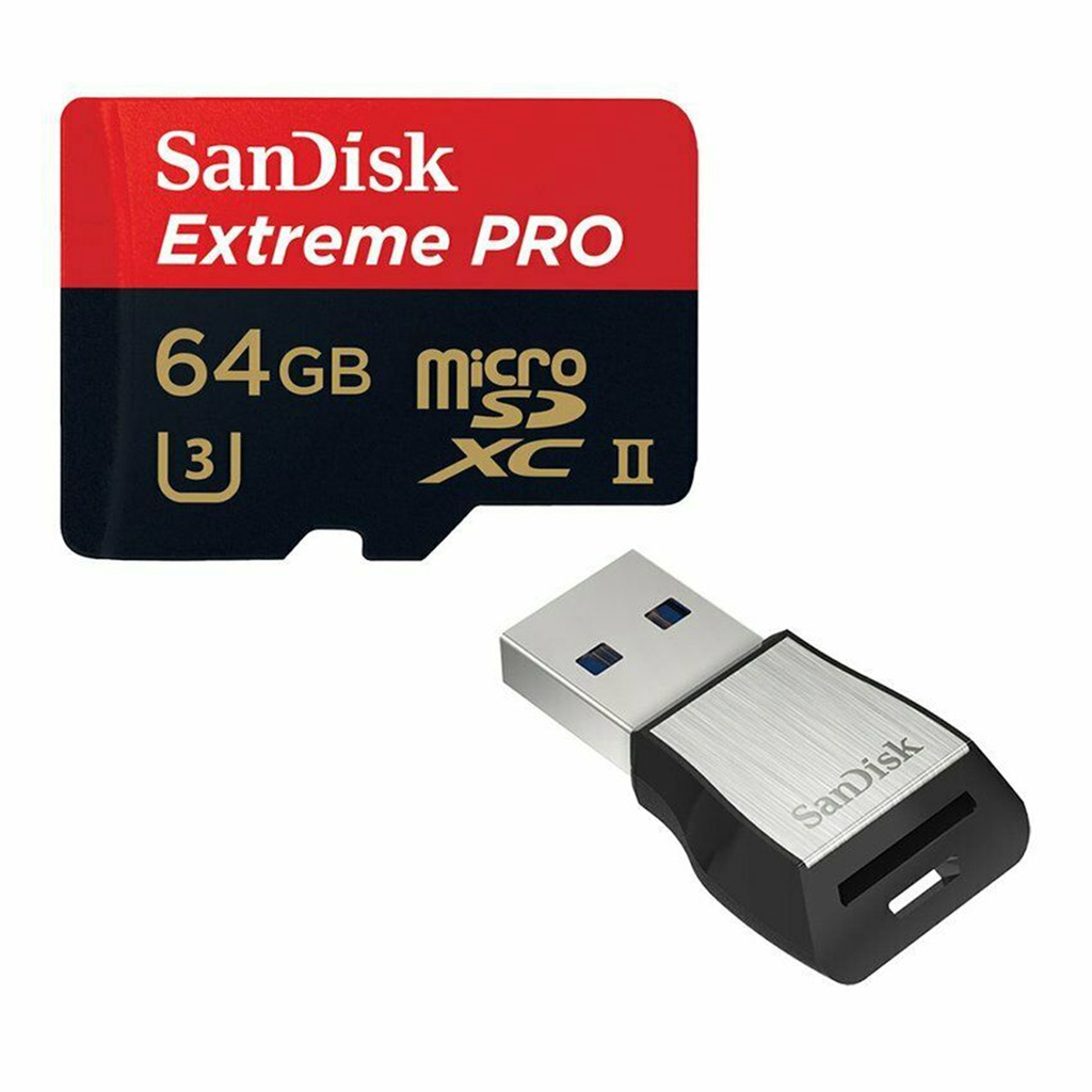 SanDisk 64GB Micro SDXC Extreme Pro UHS-II 275MB/s Class 10 ...