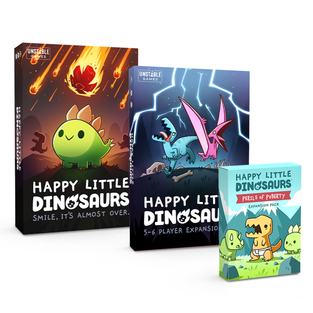 Happy Little Dinosaurs 5-6 Player Expansion Board Game ‎