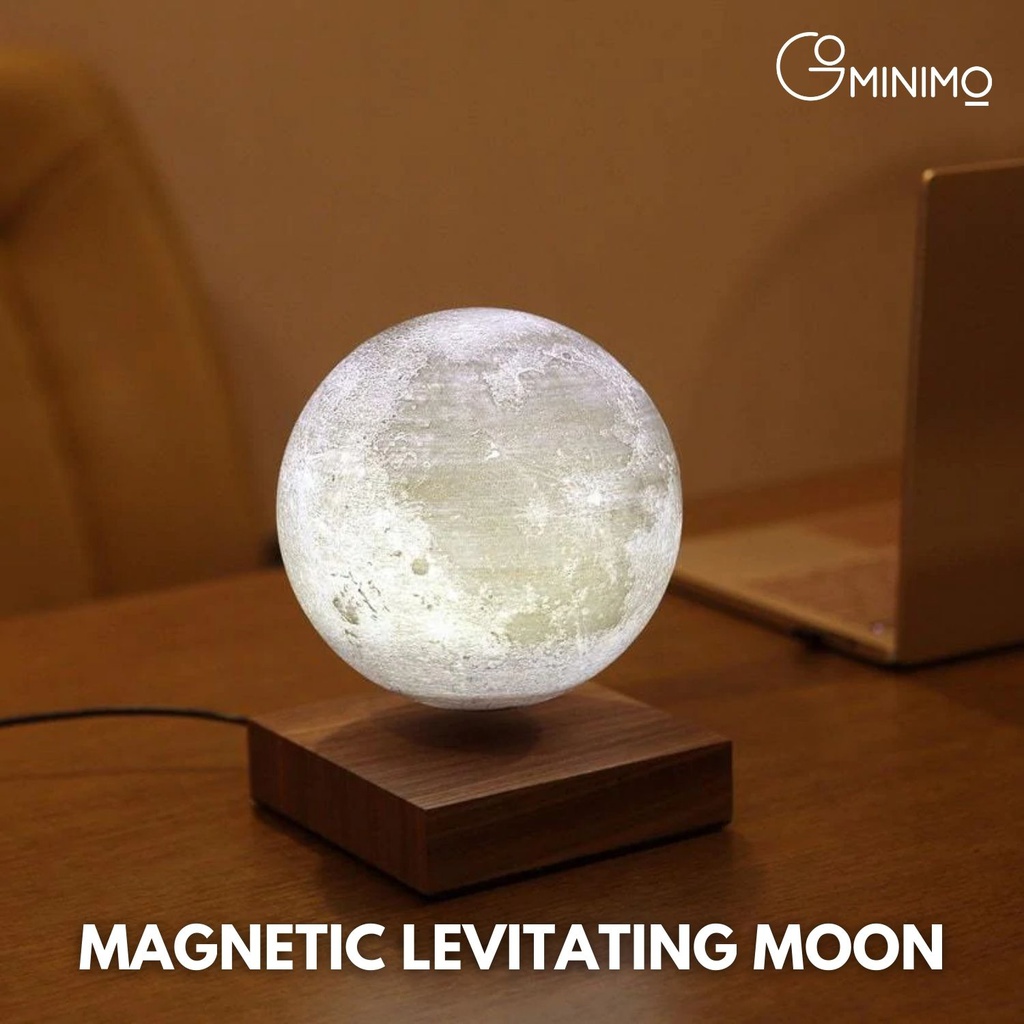 Magnetic levitation deals moon lamp