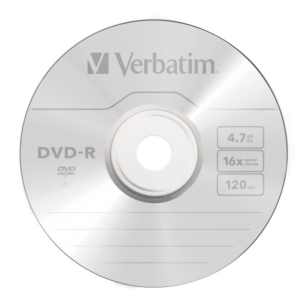 Verbatim Dvd-r 4.7gb White Inkjet Wide Print 50pk 16x 95079 PCByte  Australia
