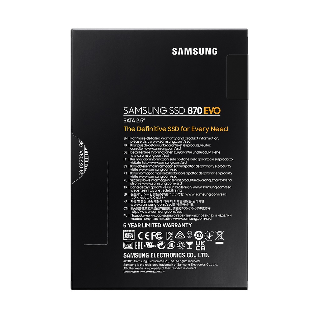 Samsung SSD 870 EVO 2.5 SATA 4 TB