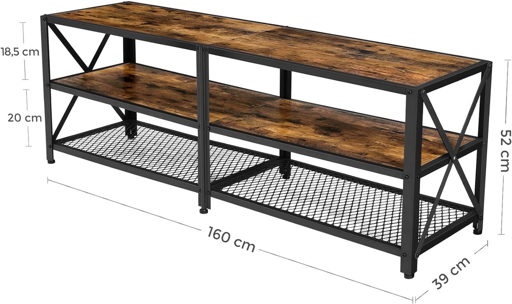 Vasagle bryce store tv stand