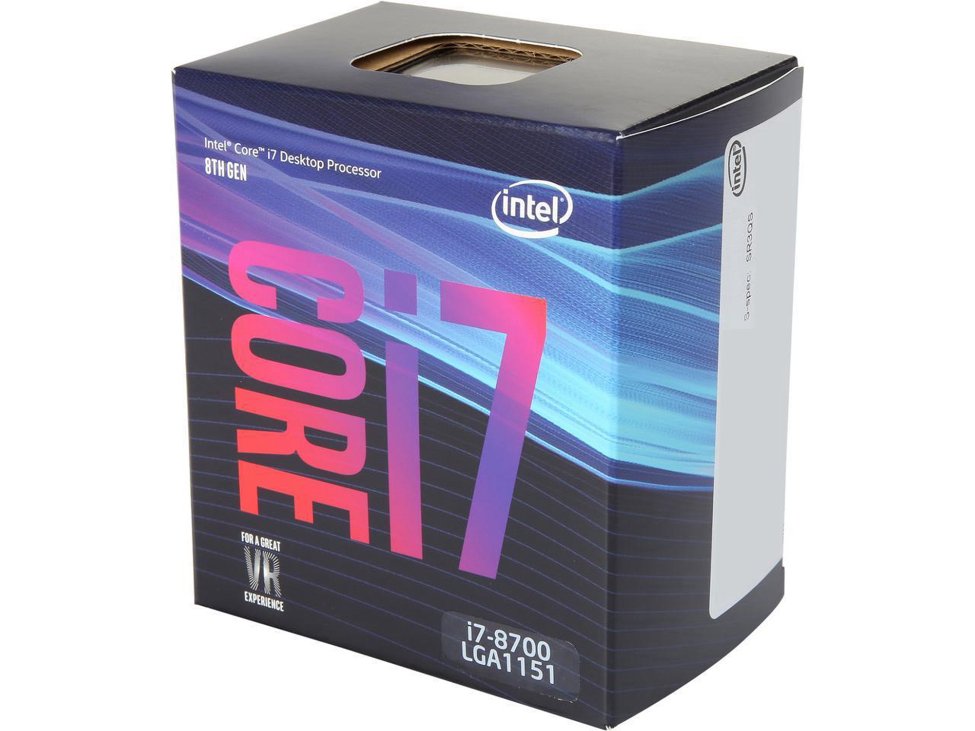 Intel Core i7 8700 6 Core LGA 1151 3.2Ghz CPU Processor | PCByte