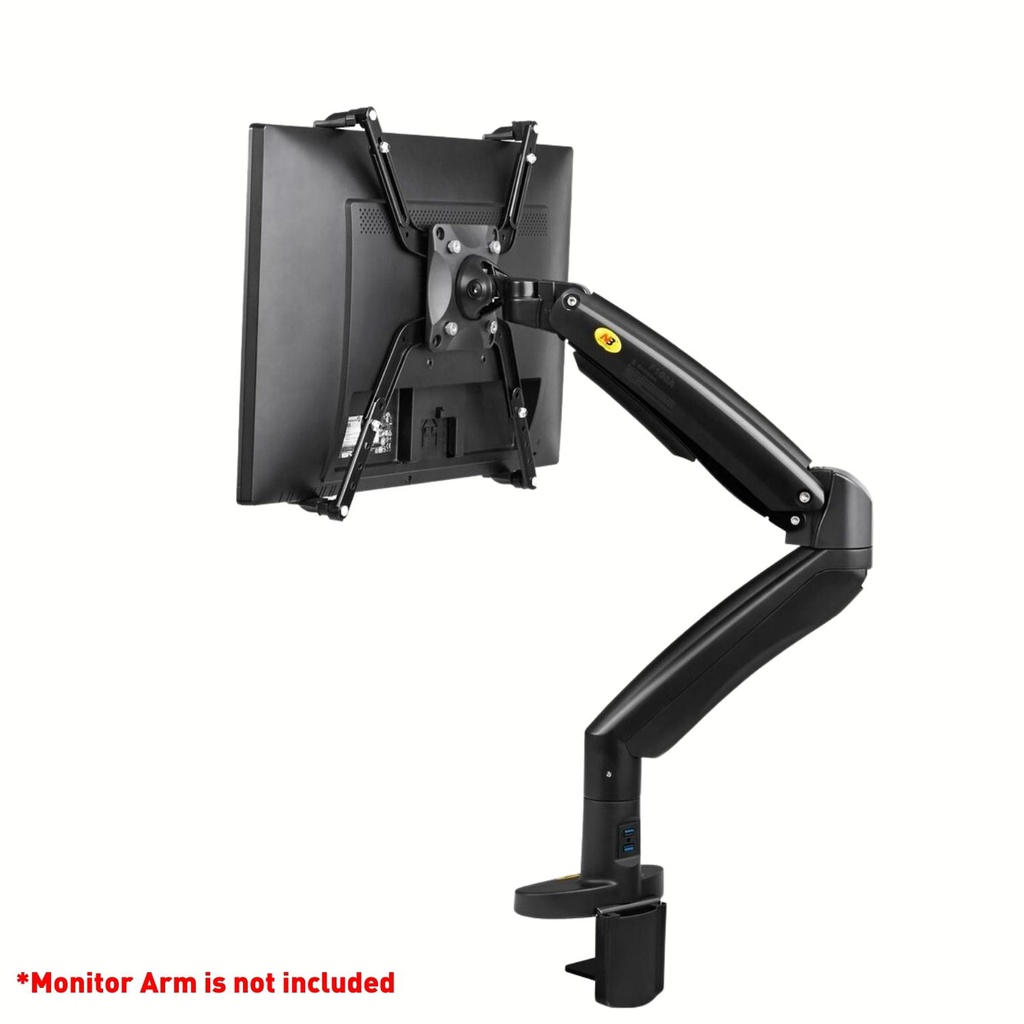 NB FP-1 Extension VESA Adapter Fixing Bracket Monitor Holder for 17-27 Inch  No Mounting Hole Monitors
