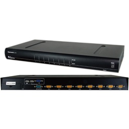ServerLink 8 Port KVM Switch VGA, USB, PS/2 Optional IP Access SL-0801H