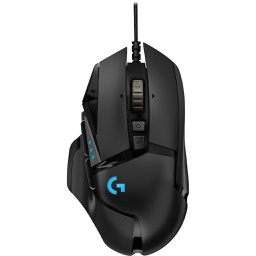 Logitech G502 Hero Wired RGB High Performance Optical Gaming Mouse 910-005472