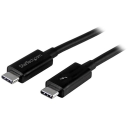 StarTech Thunderbolt 3 (20Gbps) USB-C Cable 1M Thunderbolt, USB & DP - TBLT3MM1M