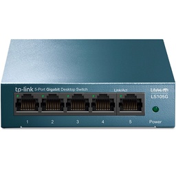 TP-Link LiteWave LS105G 5-Port Gigabit Desktop Switch Steel Case