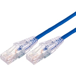 Comsol 5M Cat6A 10GbE Ultra Thin UTP Snagless Patch Cable LSZH - Blue UTP-05-C6A-UT-BLU