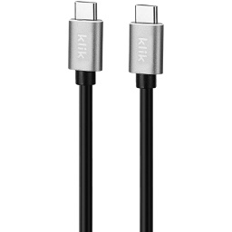 Klik 1.5M USB-C Male to USB-C Male USB 2.0 Cable 3A KCCM015