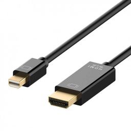 Simplecom DA202 4K Mini DisplayPort mDP to HDMI Cable 2160P Ultra HD 1.8M