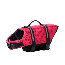 Floofi Pet Life Jacket (L Pink Bone)