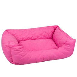 Floofi Rectangular Pet Bed Polyester (Pink)