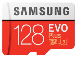 Samsung MB-MC128HA/EU - 128GB Micro SDXC 2020 Evo Plus 100MB/s W90MB Class 10