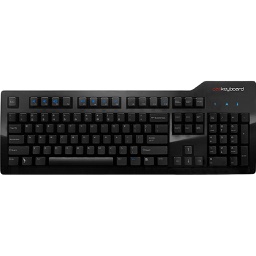 Das Keyboard Professional Model S Tactile Soft Mechanical Keyboard Brown Switches DASK3MKPROSIL