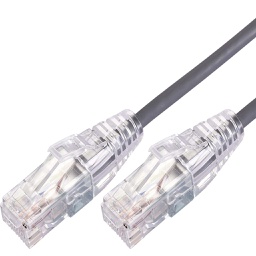 Comsol 5M Cat6A 10GbE Ultra Thin UTP Snagless Patch Cable - Grey UTP-05-C6A-UT-GRY