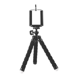 Brateck Universal Flexible Mini Tripod Stand Mount Holder for GoPro Hero Phone Camera BT-R103-BK