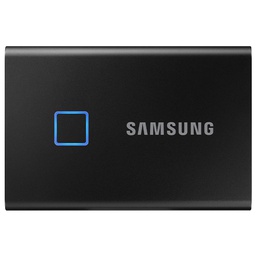 Samsung T7 TOUCH 500GB USB 3.2 Portable External SSD Black MU-PC500K/WW