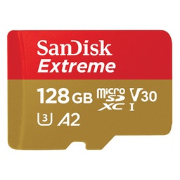 Sandisk SDSQXA1-128G-GN6MN - 128GB Micro SDXC Extreme 160MB/s A2 V30 Class 10