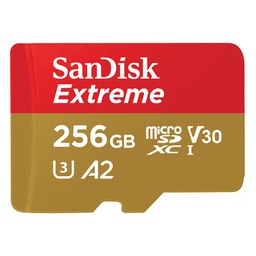 Sandisk SDSQXA1-256G-GN6MN - 256GB Micro SDXC Extreme 160MB/s A2 V30 Class 10