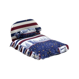 Floofi Pet Bed With Pillow and Quilt Star (L)