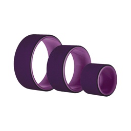 Verpeak Yoga Wheel 3 Yoga Wheel Set (Purple)