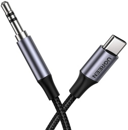 UGREEN 2M USB-C to 3.5mm Audio Adapter Aluminium Braided 70861