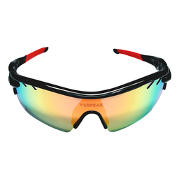 Verpeak Sport Sunglasses Type 1 (Black frame with Red end tip)