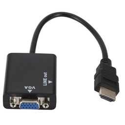 VGA to HDMI Converter with Audio H C VGA-R1