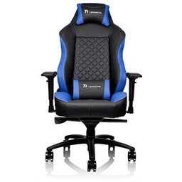Thermaltake Tt eSPORTS GT Comfort Gaming Chair - Black & Blue GC-GTC-BLLFDL-01