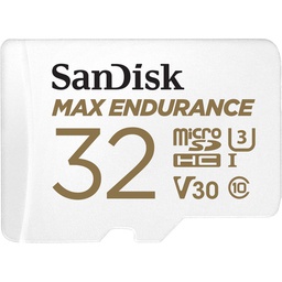 SanDisk SDSQQVR-032G-GN6IA -32GB Micro SDHC MAX ENDURANCE 100MB/s (w Adapter)
