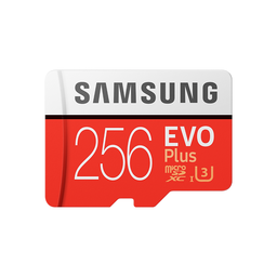 Samsung MB-MC256HA/APC - 256GB Micro SDXC 2020 Evo Plus 100MB/s W90MB Class 10