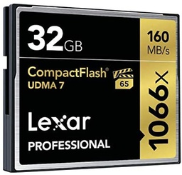 Lexar 32G Pro CF Compact Flash Professional 1066X