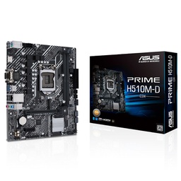 ASUS Intel PRIME H510M-D/CSM Micro ATX LGA1200 Motherboard