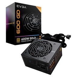 EVGA 600 GD 600W 80+ Gold Power Supply 100-GD-0600-V4