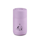 Frank Green Disney 10oz Stainless Steel Ceramic Reusable Cup with Push Button Lid Eeyore Lilac Haze