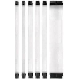 Antec PSU Sleeved Extension Cable Kit V2 Black/White PSUSCB30-102-W