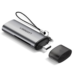 UGREEN USB-C 3.1 Card Reader For TF/SD Grey 50704