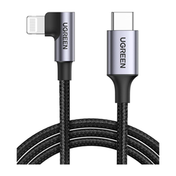 UGREEN 2M Angled Lightning To USB Type-C 2.0 Cable 60765