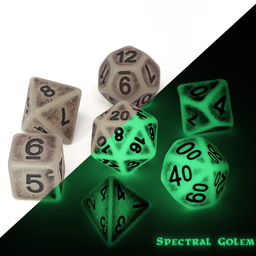 Die Hard Dice Polymer RPG Polyhedral Set Spectral Ancient