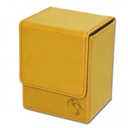 BCW Deck Case Box LX Yellow (Holds 80 cards)