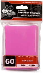 BCW Monster Deck Protectors Standard Matte Pink (50 Sleeves Per Pack)