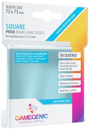 Gamegenic Prime Board Game Sleeves - Square Sized  (73mm x 73mm) (50 Sleeves Per Pack)