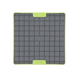 LickiMat Playdate Tuff Slow Food Bowl Anti-Anxiety Mat for Dogs Green