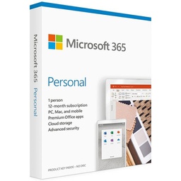 Microsoft 365 2021 Personal 1 Year Medialess Retail QQ2-01397