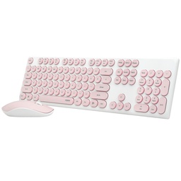 Rapoo X260 Wireless Keyboard & Mouse Combo Pink X260-PINK