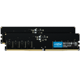 Crucial DDR5 4800MH 64GB (2x32) UDIMM Desktop Memory CT2K32G48C40U5