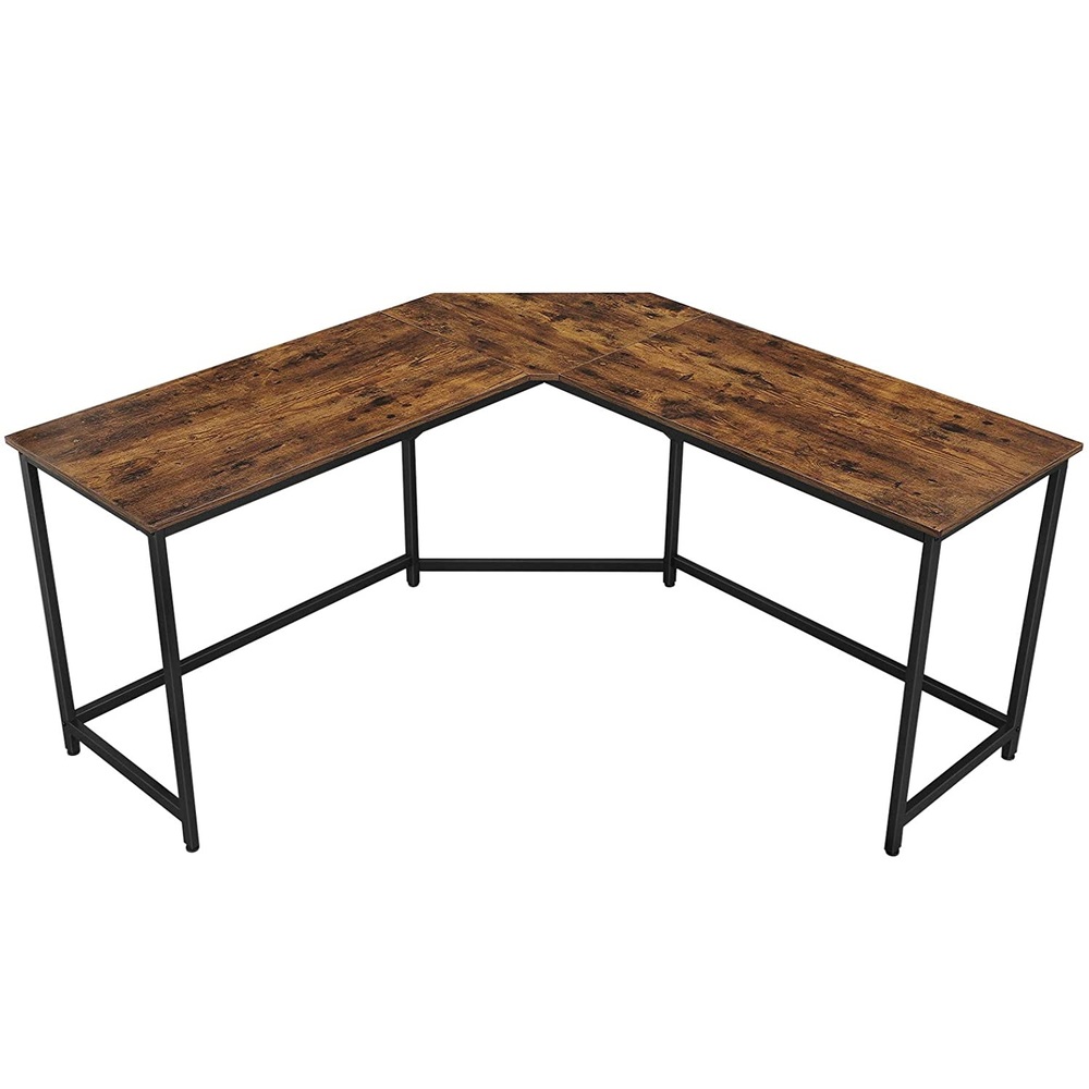 Vasagle Computer Desk 120cm Rustic Brown and Black