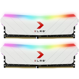PNY XLR8 RGB DDR4 3600Mhz 16GB (2x8) Desktop Memory White MD16GK2D4360016XRGBW