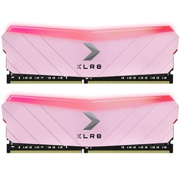 PNY XLR8 RGB DDR4 4600MHz 16GB (2x8) Desktop Memory Pink MD16GK2D4460019XPRGB